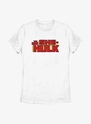 Marvel She-Hulk Logo Womens T-Shirt