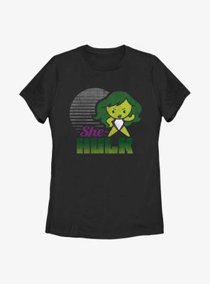 Marvel She-Hulk Kawaii Womens T-Shirt