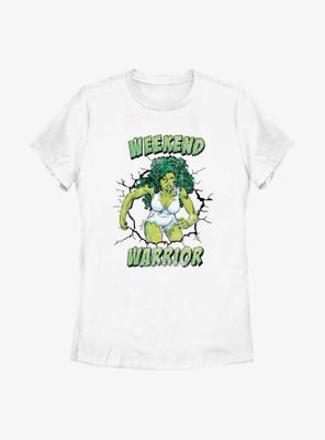 Marvel She-Hulk Weekend Warrior Womens T-Shirt