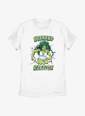 Marvel She-Hulk Weekend Warrior Womens T-Shirt