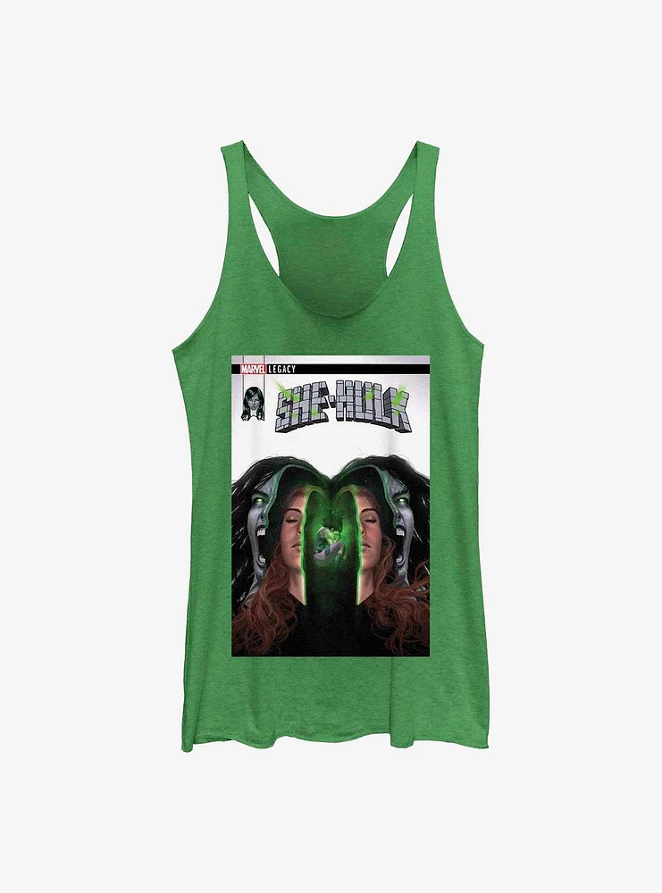 Marvel She-Hulk Inner Hulk Legacy Comic Womens Tank Top