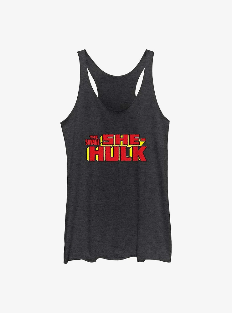Marvel She-Hulk Logo Womens Tank Top