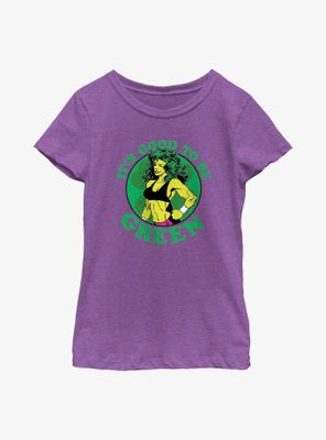 Marvel She-Hulk Good To Be Green Youth Girls T-Shirt