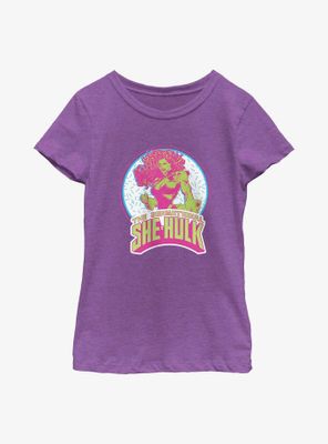 Marvel She-Hulk Sensational Youth Girls T-Shirt