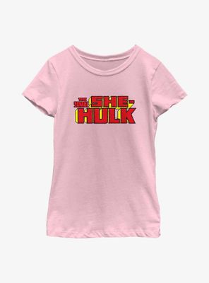 Marvel She-Hulk Logo Youth Girls T-Shirt