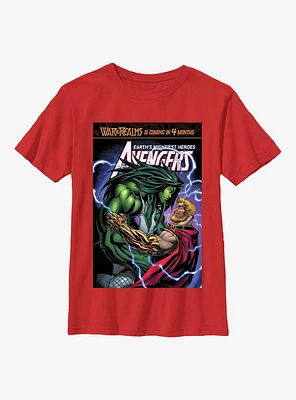 Marvel She-Hulk Avengers Comic Youth T-Shirt