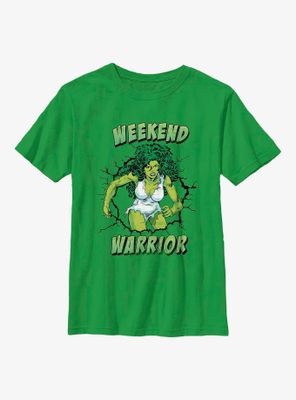 Marvel She-Hulk Weekend Warrior Youth T-Shirt