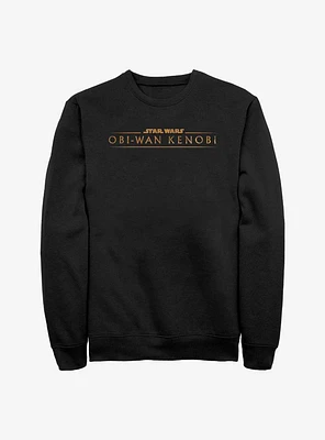 Star Wars Obi-Wan Kenobi Logo Sweatshirt