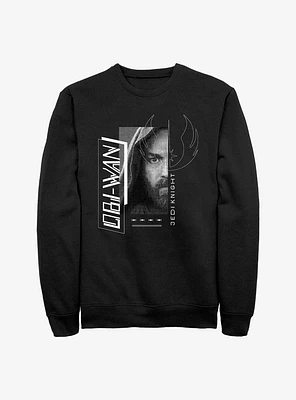 Star Wars Obi-Wan Kenobi Jedi Knight Portrait Sweatshirt