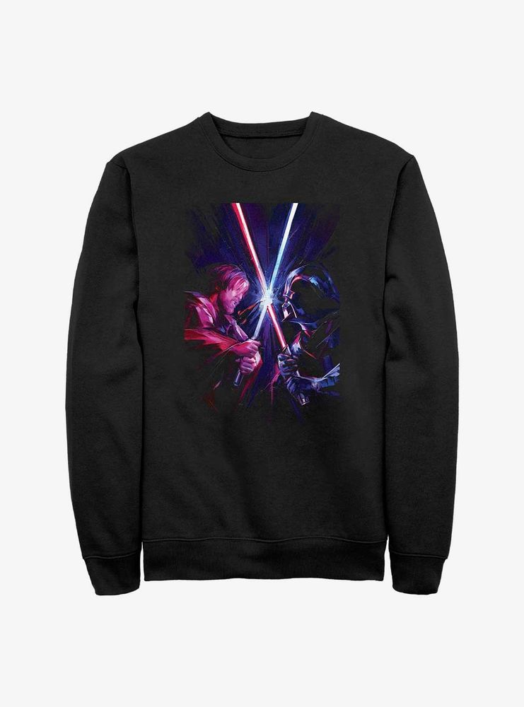 Star Wars Obi-Wan Kenobi Darth Vader Face-Off Sweatshirt