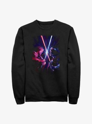 Star Wars Obi-Wan Kenobi Darth Vader Face-Off Sweatshirt