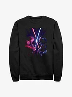Star Wars Obi-Wan Kenobi Darth Vader Face-Off Sweatshirt