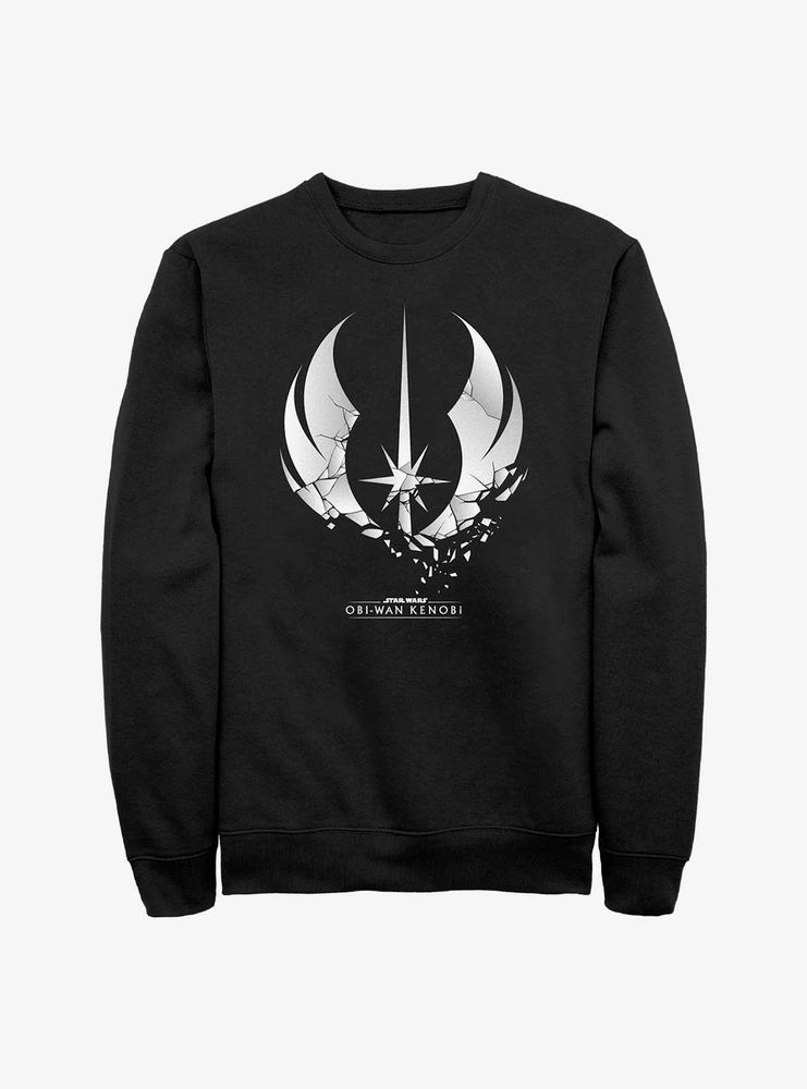 Star Wars Obi-Wan Kenobi Shattered Jedi Logo Sweatshirt