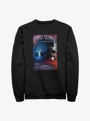Star Wars Obi-Wan Kenobi Vader Fight Poster Sweatshirt