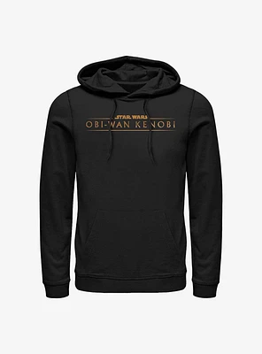 Star Wars Obi-Wan Kenobi Logo Hoodie