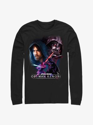 Star Wars Obi-Wan Kenobi Big Face-Off Long-Sleeve T-Shirt