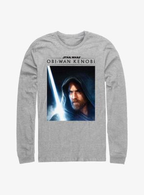 Star Wars Obi-Wan Kenobi Close-Up Long-Sleeve T-Shirt