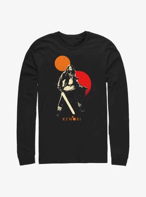 Star Wars Obi-Wan Kenobi Double Suns Hero Long-Sleeve T-Shirt