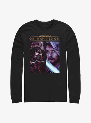 Star Wars Obi-Wan Kenobi Duel Dual Panels Long-Sleeve T-Shirt