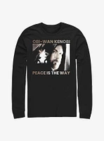 Star Wars Obi-Wan Kenobi Peace Is The Way Long-Sleeve T-Shirt