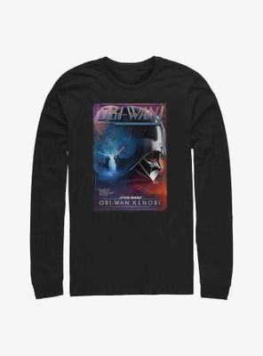 Star Wars Obi-Wan Kenobi Vader Fight Poster Long-Sleeve T-Shirt