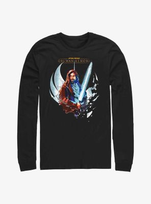 Star Wars Obi-Wan Kenobi Jedi Logo Long-Sleeve T-Shirt