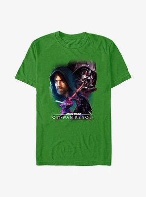 Star Wars Obi-Wan Kenobi Big Face-Off T-Shirt