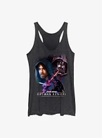 Star Wars Obi-Wan Kenobi Big Face-Off Womens Tank Top