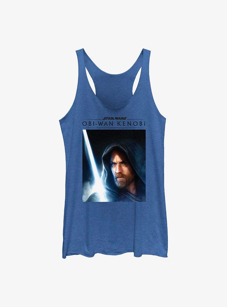 Star Wars Obi-Wan Kenobi Close-Up Womens Tank Top