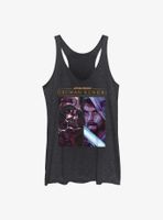 Star Wars Obi-Wan Kenobi Duel Dual Panels Womens Tank Top