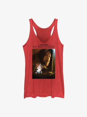 Star Wars Obi-Wan Kenobi Fight Fill Womens Tank Top