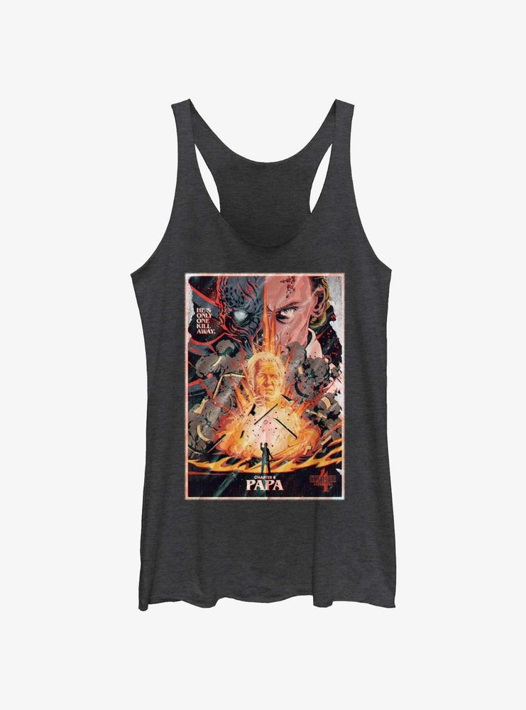 Stranger Things X Butcher Billy Papa Womens Tank Top