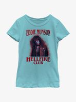 Stranger Things Eddie Munson Color Spray Youth Girls T-Shirt