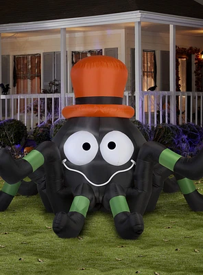 Animated Spider Wings Orange Hat Airblown