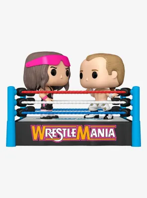 Funko WrestleMania Pop! WWE Bret Hit Man Hart And Shawn Michaels Vinyl Figure Set