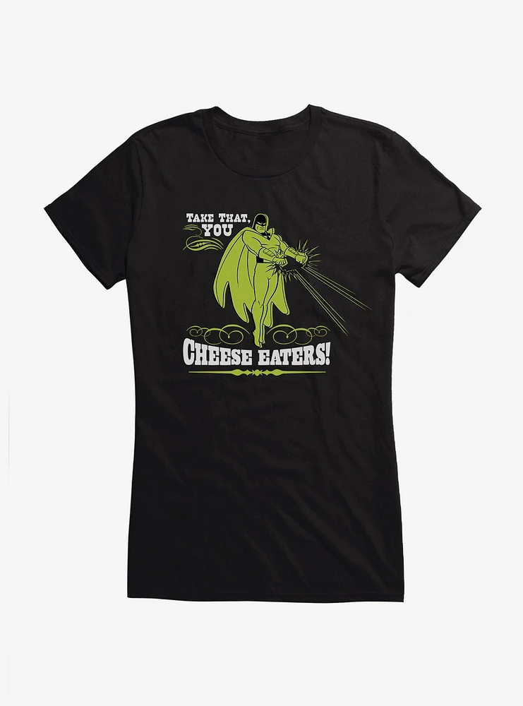 Space Ghost Cheese Eaters Girls T-Shirt