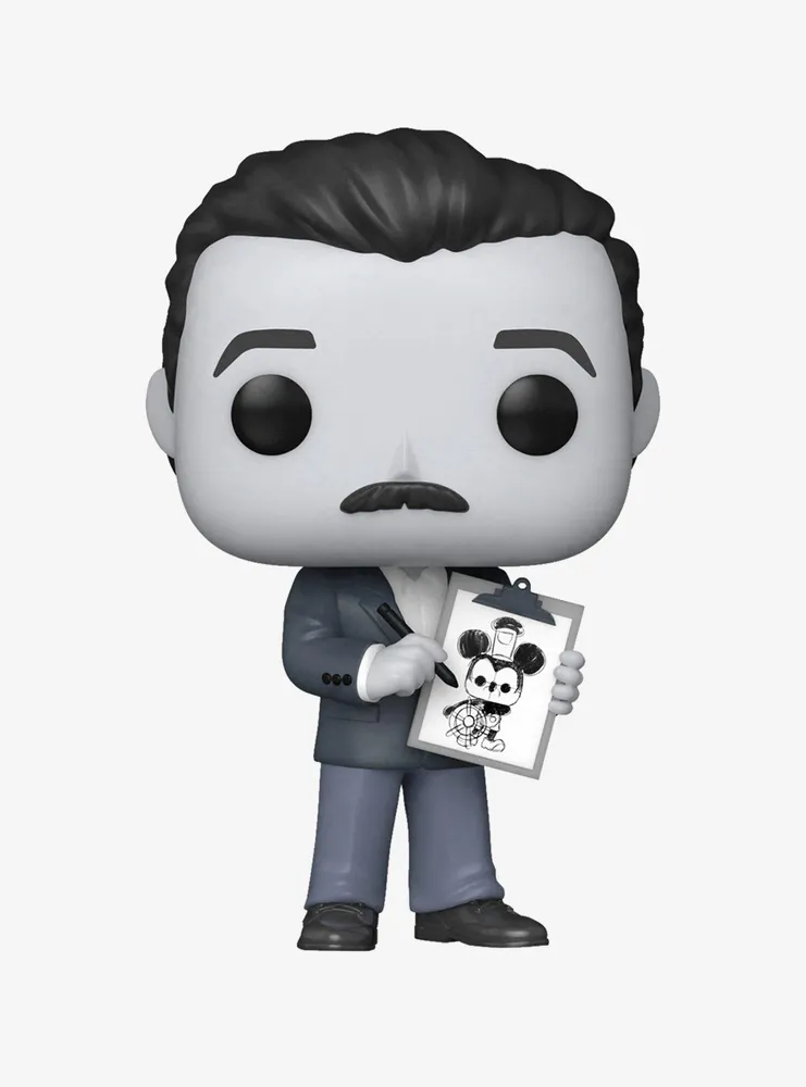 Funko Disney100 Pop! Icons Walt Disney With Drawing Vinyl Figure