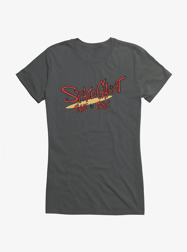 Space Ghost Retro Title Girls T-Shirt