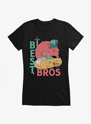 Adventure Time Best Bros Girls T-Shirt