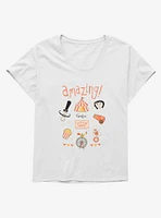 Coraline Cotton Candy Girls T-Shirt Plus