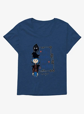 Coraline Disobey Mother Girls T-Shirt Plus