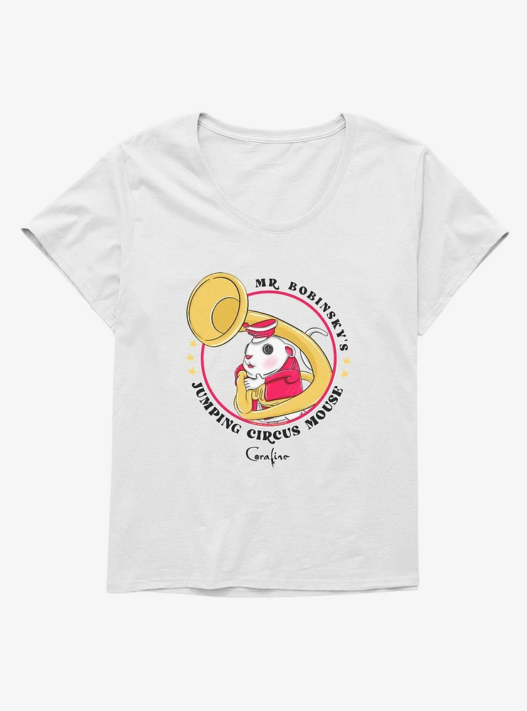 Coraline Jumping Circus Mouse Girls T-Shirt Plus