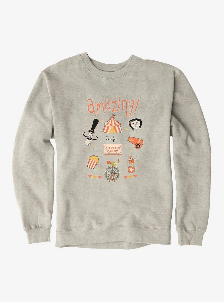 Coraline Cotton Candy Sweatshirt