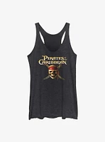 Disney Pirates of the Caribbean Skull Cross Logo Girls Tank