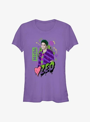 Disney Zombies Love Zed Girls T-Shirt