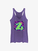 Disney Zombies Seabrook Football Letter Girls Tank