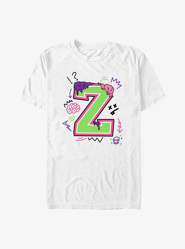 Disney Zombies Seabrook Football Letter T-Shirt