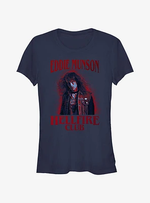 Stranger Things Eddie Munson Hellfire Club Girls T-Shirt