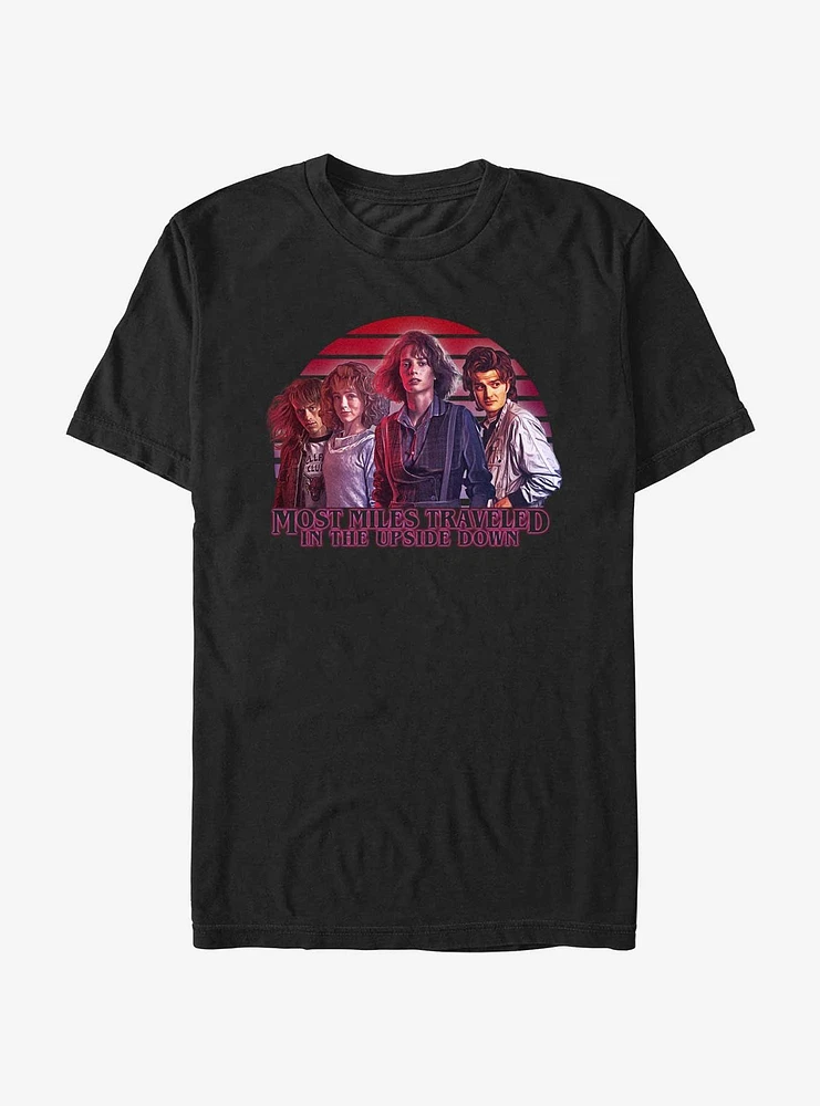 Stranger Things Most Miles Traveled T-Shirt