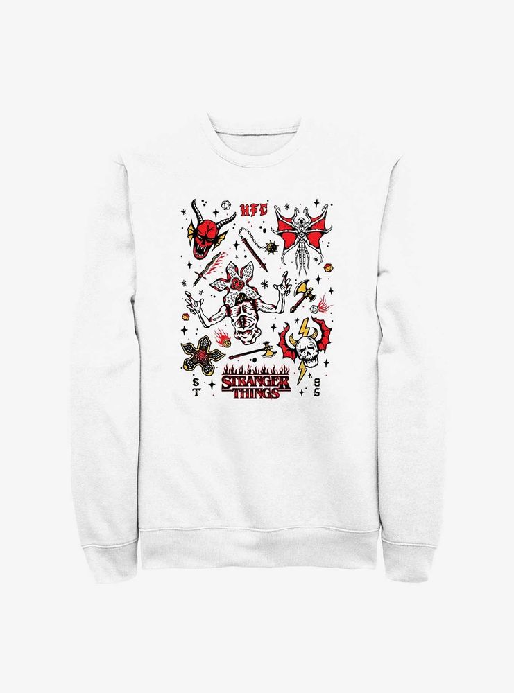 Stranger Things Flash Sheet Sweatshirt